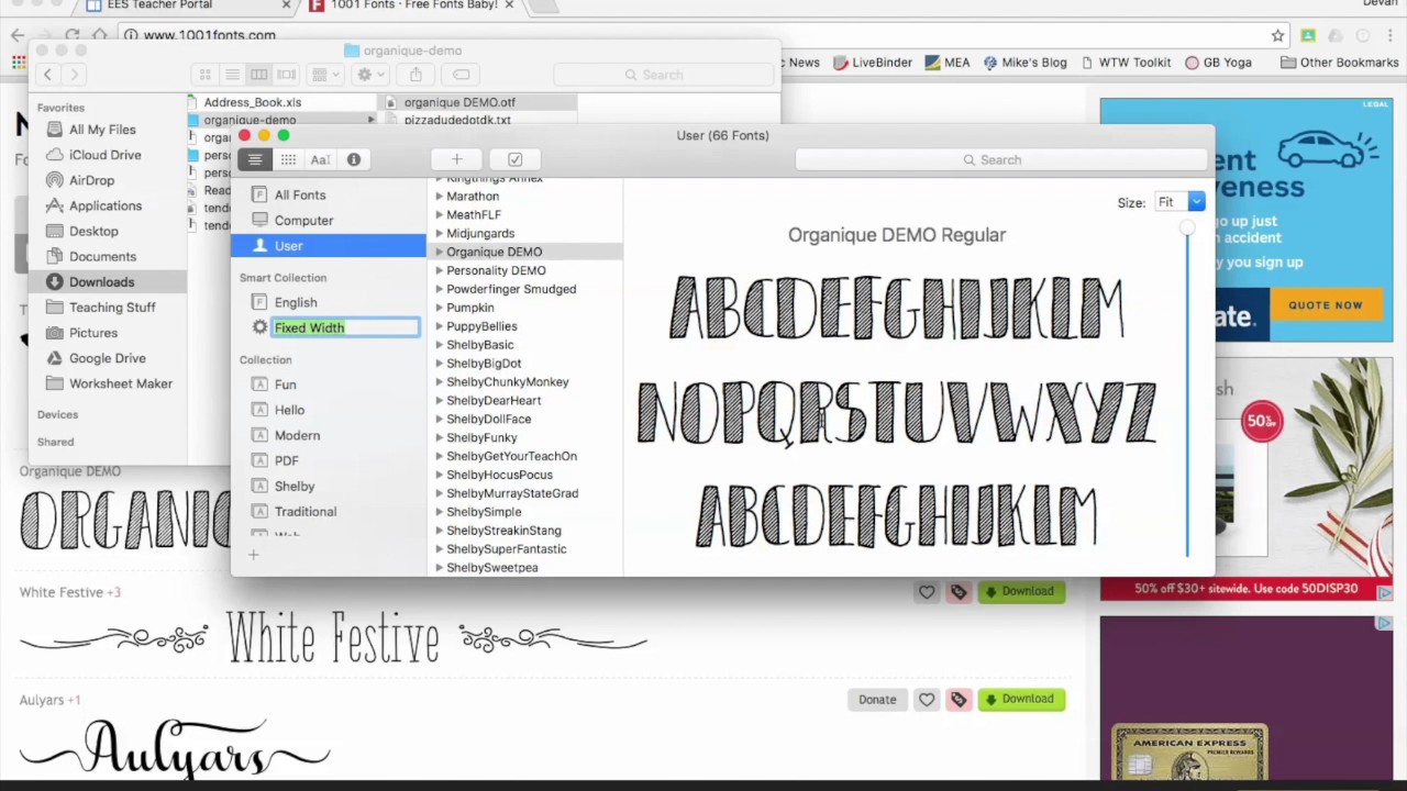 insert a new font in word for mac